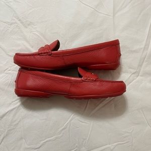 Coach Penny Flat Shoes Watermelon Color New